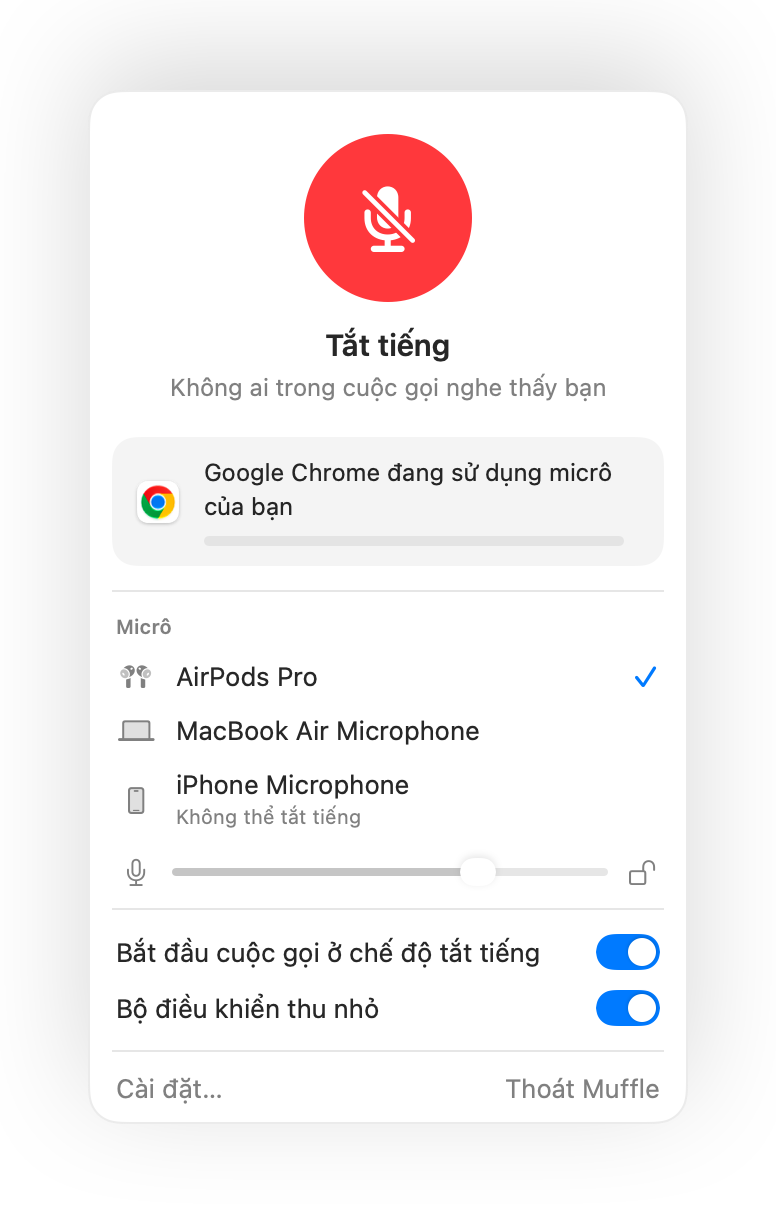 Nhấn để nói trên Mac, trong mọi ứng dụng